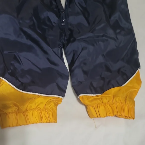 COPY - NFL Chargers Navy and Yellow Hooded Baby Snowsuit.  3/6 Months - Picture 4 of 13